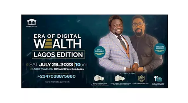 Global Trading Platform, Market Equity Sets For 'Era of Digital Wealth' Training in Lagos