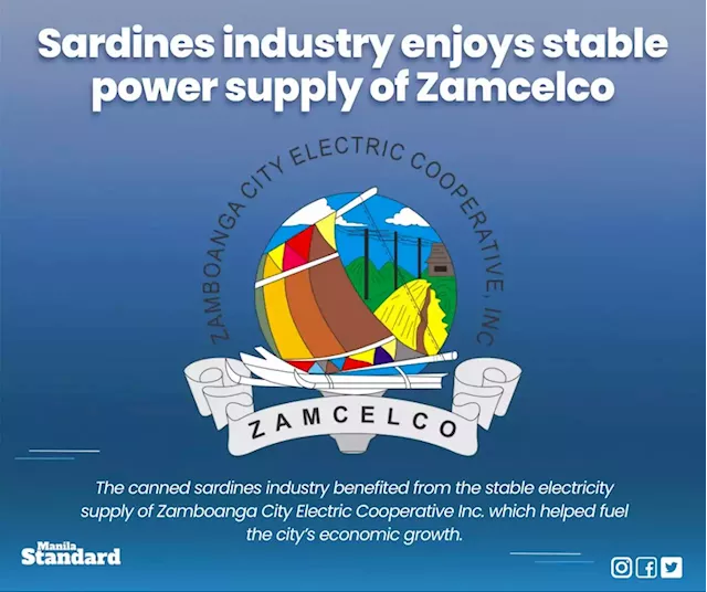 Sardines industry enjoys stable power supply of Zamcelco