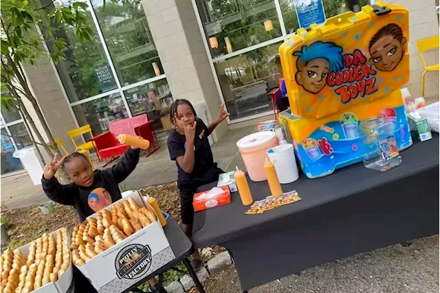 Philly 8-year-old runs Da Cooler Boyz, a homemade water ice business with hundreds of customers