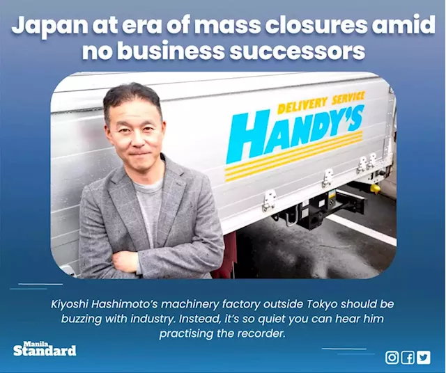 Japan at era of mass closures amid no business successors