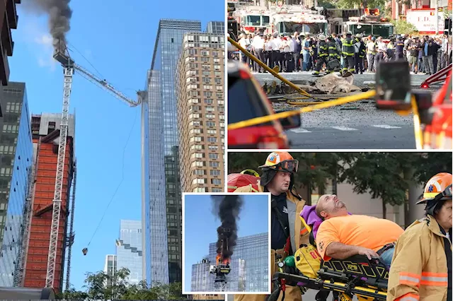 NYC crane collapse live updates: Construction workers among those injured, company says