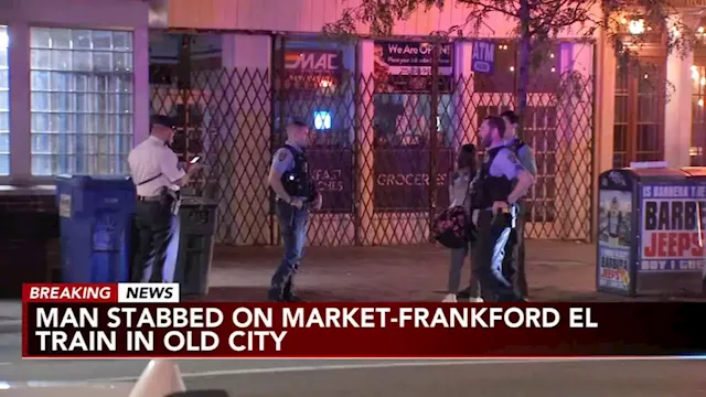 Man stabbed on Market-Frankford train in Philadelphia after fight breaks out: Police