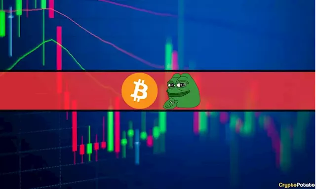 Bitcoin Struggles to Maintain $29K, PEPE Down 13% Weekly (Market Watch)