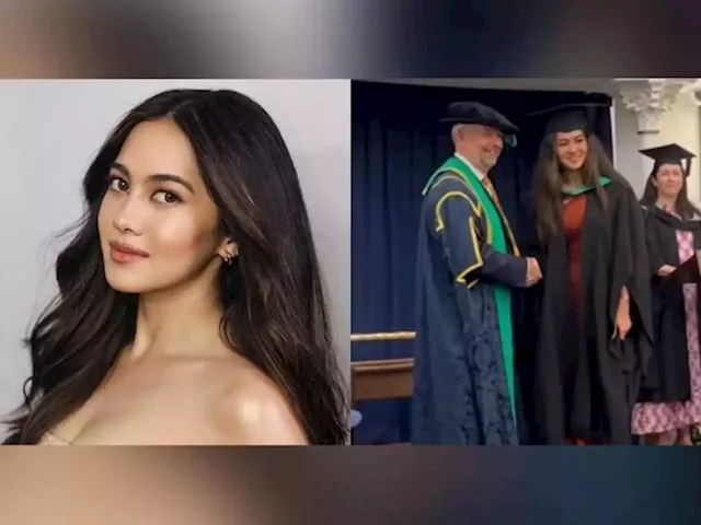 Atasha Muhlach graduates from college with business honors