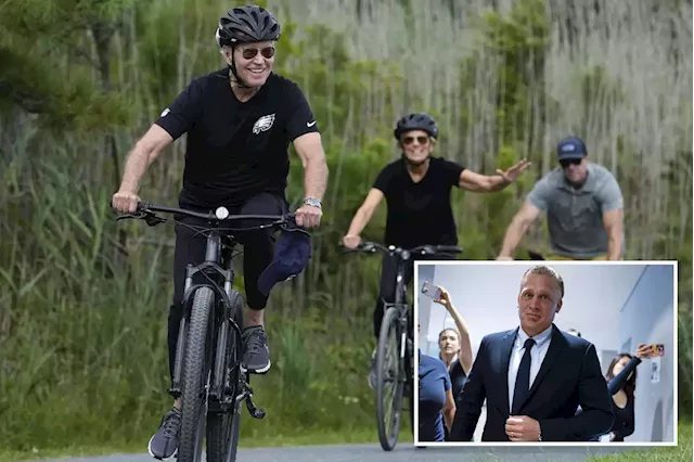 Biden goes for a bike ride in Delaware as Congress grills Devon Archer over Hunter’s business deals