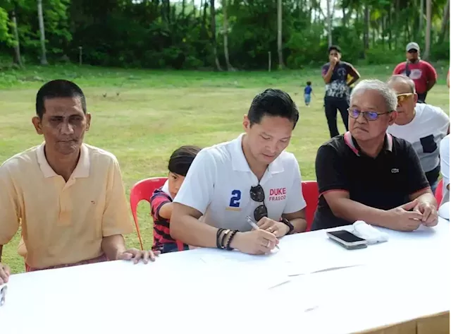 Cong Frasco donates land for new public market in Camotes Islands