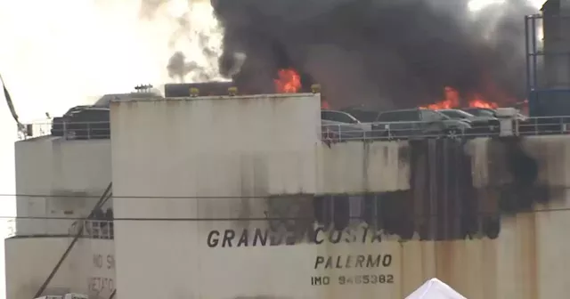 Industry experts say fires on large shipping vessels are on the rise