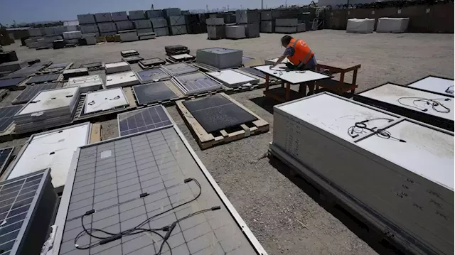 The first generation of solar panels will wear out. A recycling industry is taking shape