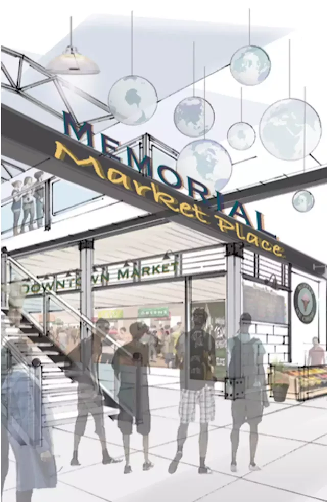 Transformation of Memorial Arena into Market Place Begins