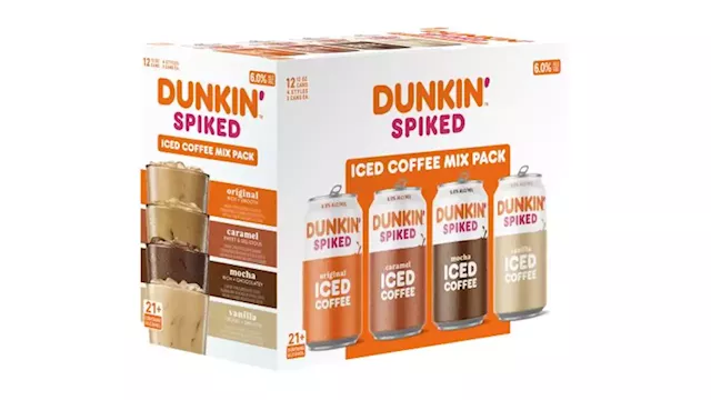 Dunkin' is releasing boozy versions of their iced coffees and teas | CNN Business