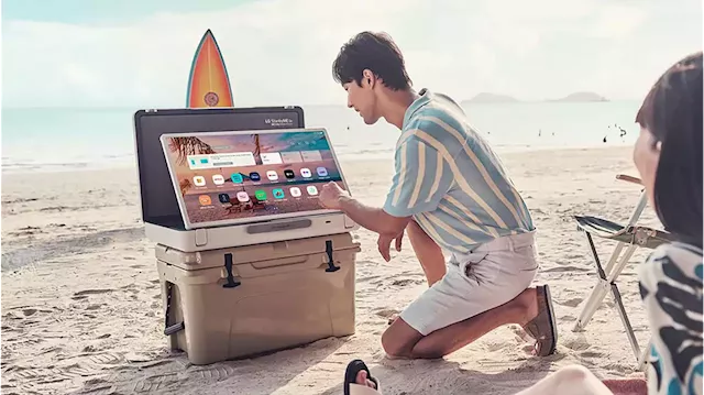 Did LG just invent a new market with its suitcase TV?