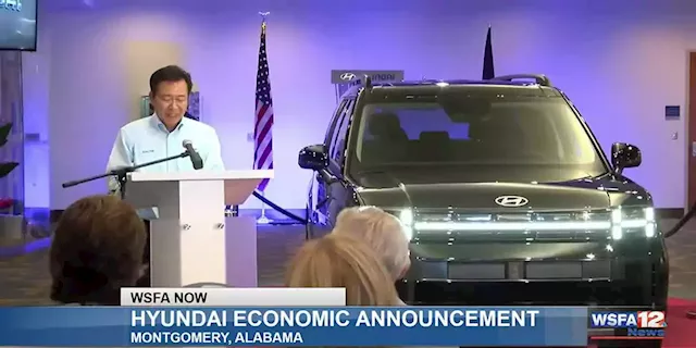 Full Video: Hyundai announces $290M Alabama plant investment to bolster SUV production