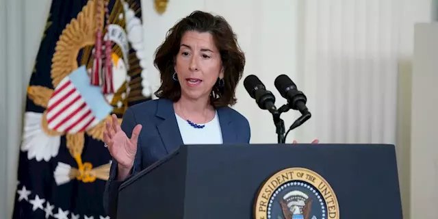 China says it would welcome visit by Commerce Secretary Raimondo after U.S. imposes investment controls