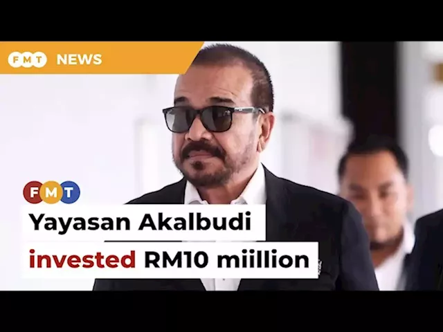 RM10mil from Yayasan Akalbudi to company an investment, says Datuk K