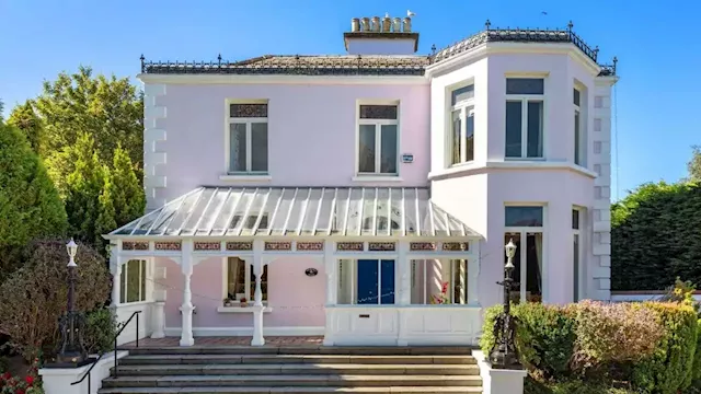 Take a tour of this powder pink period property that’s currently on the market for €2.5 million