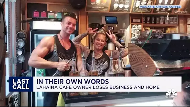 In Their Own Words: Lahaina cafe owner loses business and home