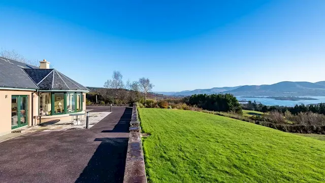 This stunning property with uninterrupted views of Kenmare Bay is on the market for €775,000