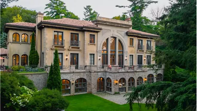 A Tuscan-Inspired Lakefront Estate in Canada Hits the Market for $10.2 Million