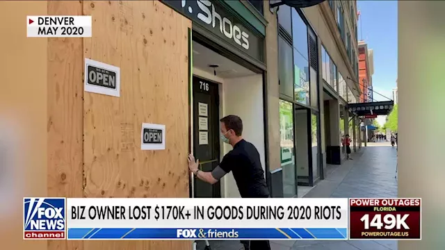 Denver business owner calls out city for payments to BLM protesters after 'devastating' losses from 2020 riots