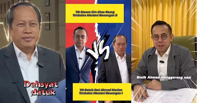 Dept Finance Ministers Ahmad Maslan & Steven Sim Engage in Epic Pantun Battle for Merdeka Day