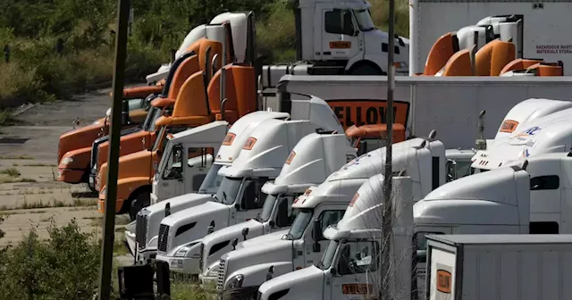 Trucking company Yellow files for bankruptcy