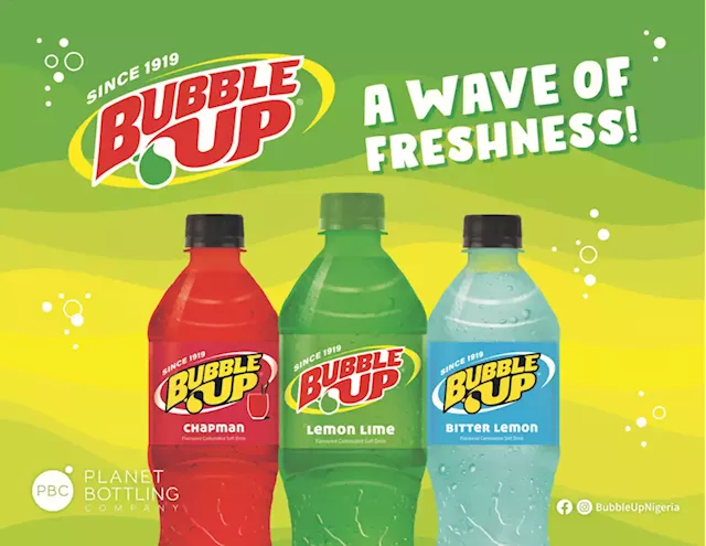 A Wave Of Freshness: Planet Bottling Company's Bubble Up Lands In Nigeria!