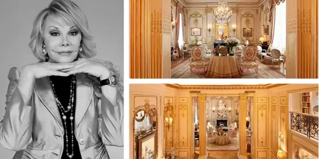 Joan Rivers' Opulent Former Home Hits the Market in Manhattan for $34.5 Million