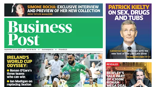 USC cuts, stock exchange woes and the Rugby World Cup: here’s this week’s Business Post