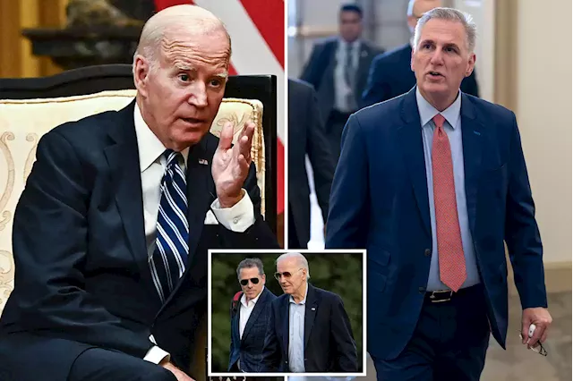 McCarthy greenlights impeachment probe into Biden’s alleged involvement with Hunter business dealings