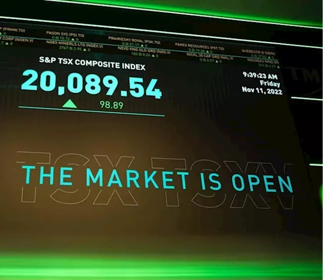 Energy stocks help boost S&P/TSX composite as price of oil moves higher