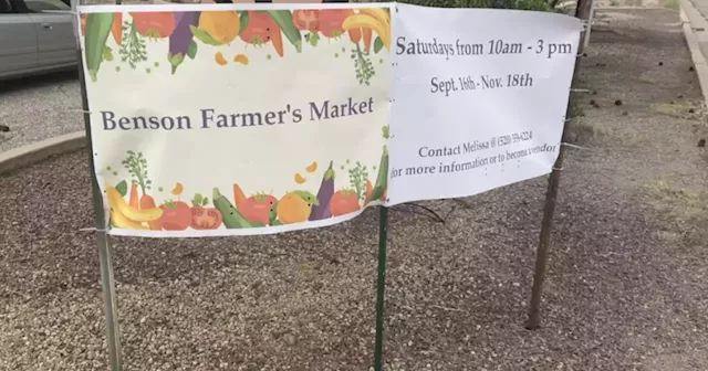 Benson couple creates farmers market for vendors to support local businesses, to meet neighbors