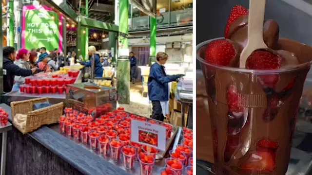 Chocolate-covered strawberries banned at Borough Market after greengrocer told 'they don’t count as fruit'