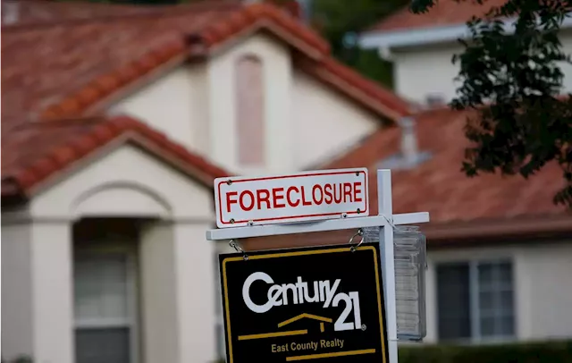 Housing market's most at-risk areas as foreclosures rise