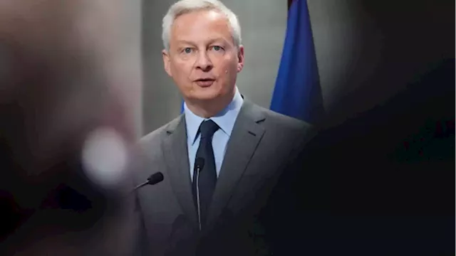 ECB Shouldn’t Raise Rates Further, French Finance Minister Le Maire Says