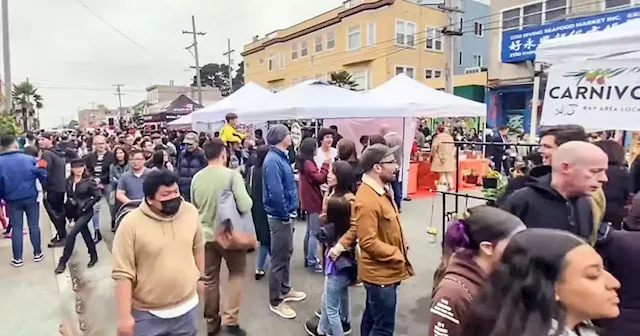 City leaders, merchants hail first-ever night market in S.F. Sunset District