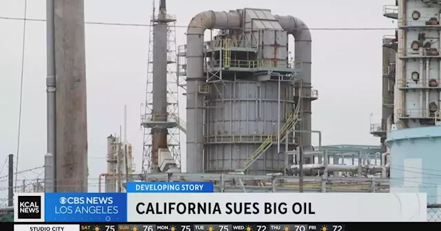 CA lawsuit against big oil companies alleges that the public was deceived on climate