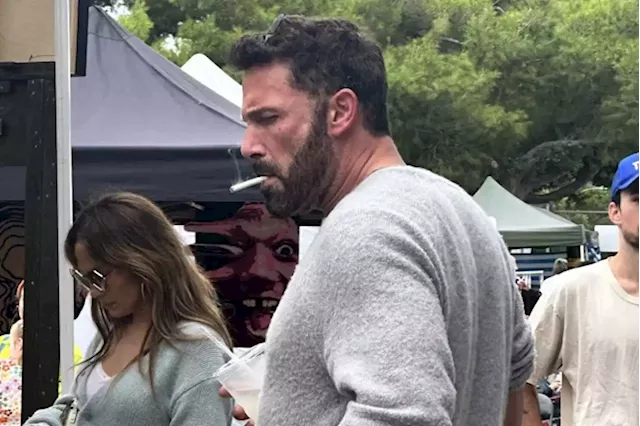 Ben Affleck Heads To Flea Market With Jennifer Lopez After Sharing Affectionate Moment With Ex-Wife Jennifer Garner