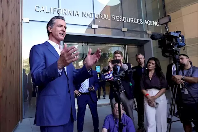 California Gov. Gavin Newsom says he will sign climate-focused transparency laws for big business