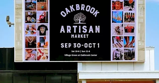 15th Oak Brook Artisan Market will be 6th at Oakbrook Center