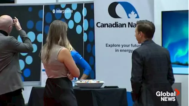 Oil and gas companies look for workers at Calgary career fair | Watch News Videos Online