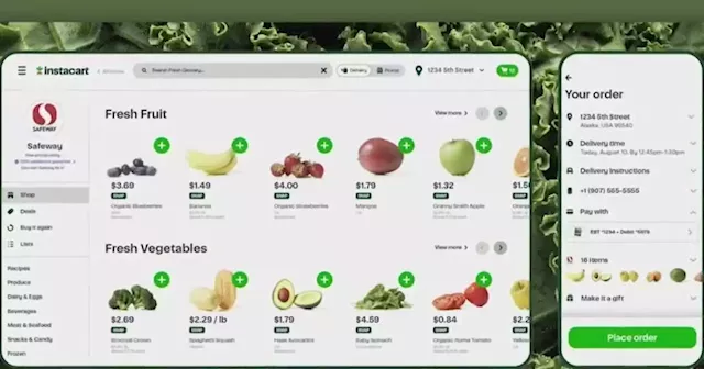 Instacart sets IPO price at $30 a share, valuing the company at about $10 billion