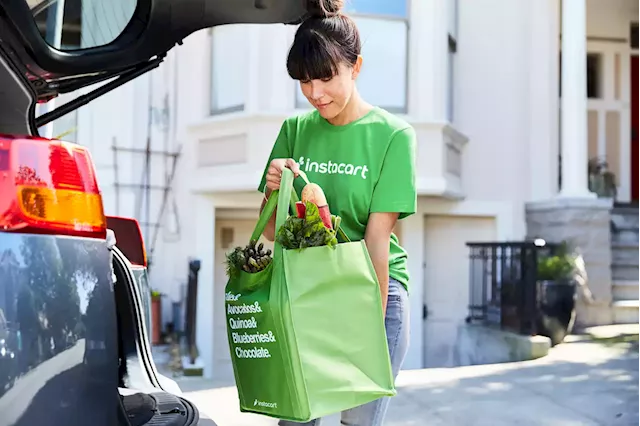 Instacart shares start trading on Nasdaq at $42, valuing grocery delivery company at about $14 billion