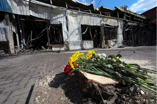 Evidence suggests errant Ukrainian missile caused market deaths