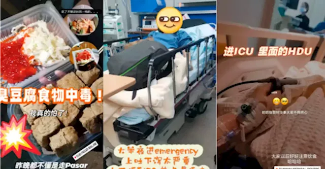 Local hospitalised after eating stinky tofu from night market