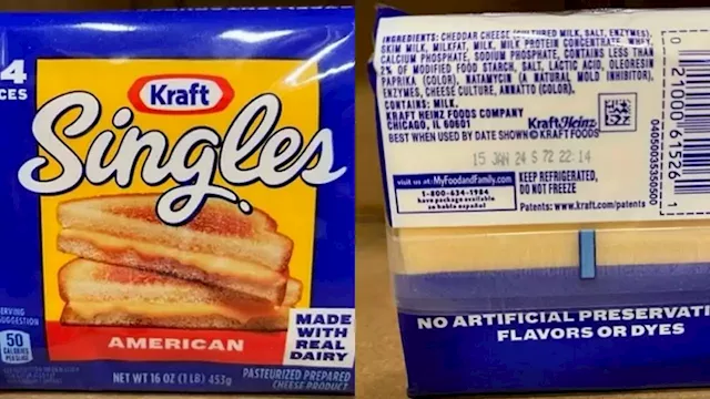 Kraft recall: Cheese slice wrappers could pose choking hazard, company says