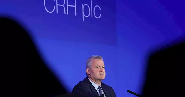 CRH shares rise on last day on Irish stock market as Wall Street beckons