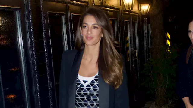 Amal Clooney’s Latest Look Mixes Business With Pleasure