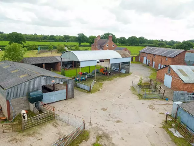 Shropshire farm featuring 18th century home goes on the market for £2 million