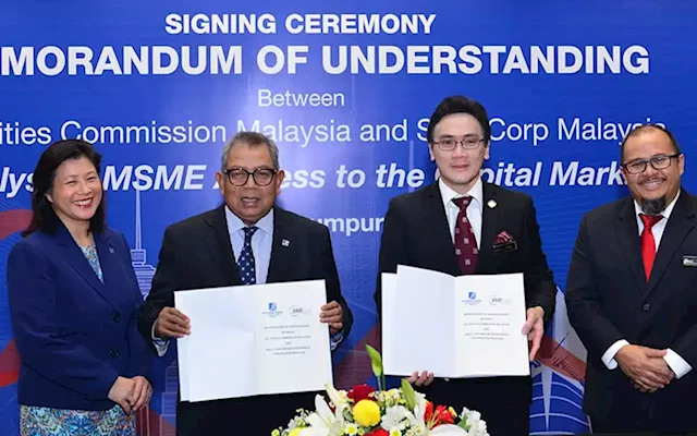 SC, SME Corp ink MoU to facilitate capital market financing for MSMEs