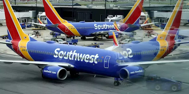 Airline stocks fall again, with Southwest and JetBlue shares at multiyear lows